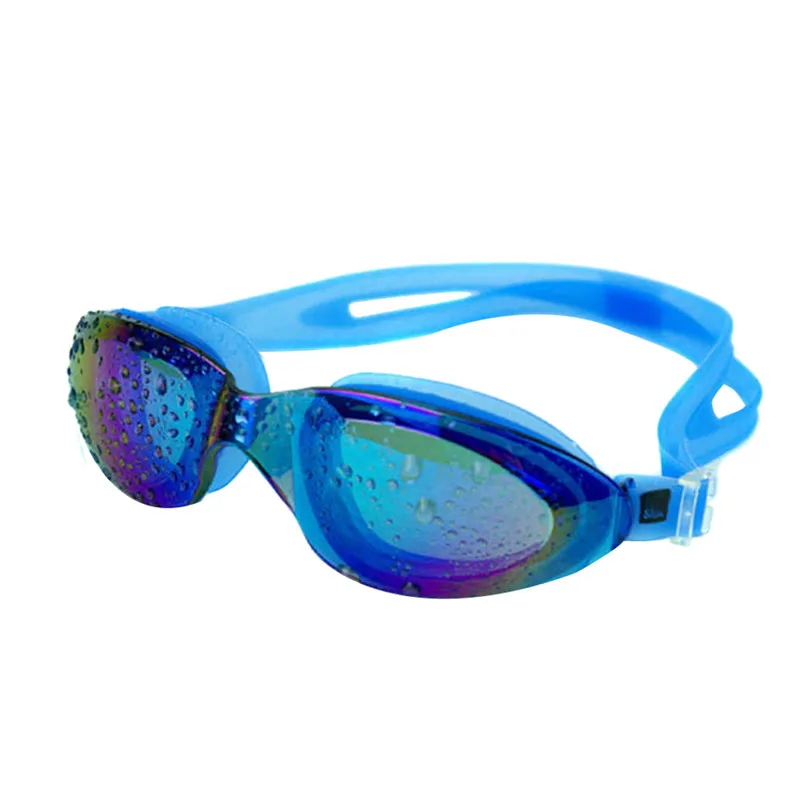 Регулируемые Многоразовые очки для взрослых, анти-туман, УФ очки для плавания, очки для улицы - Цвет: C