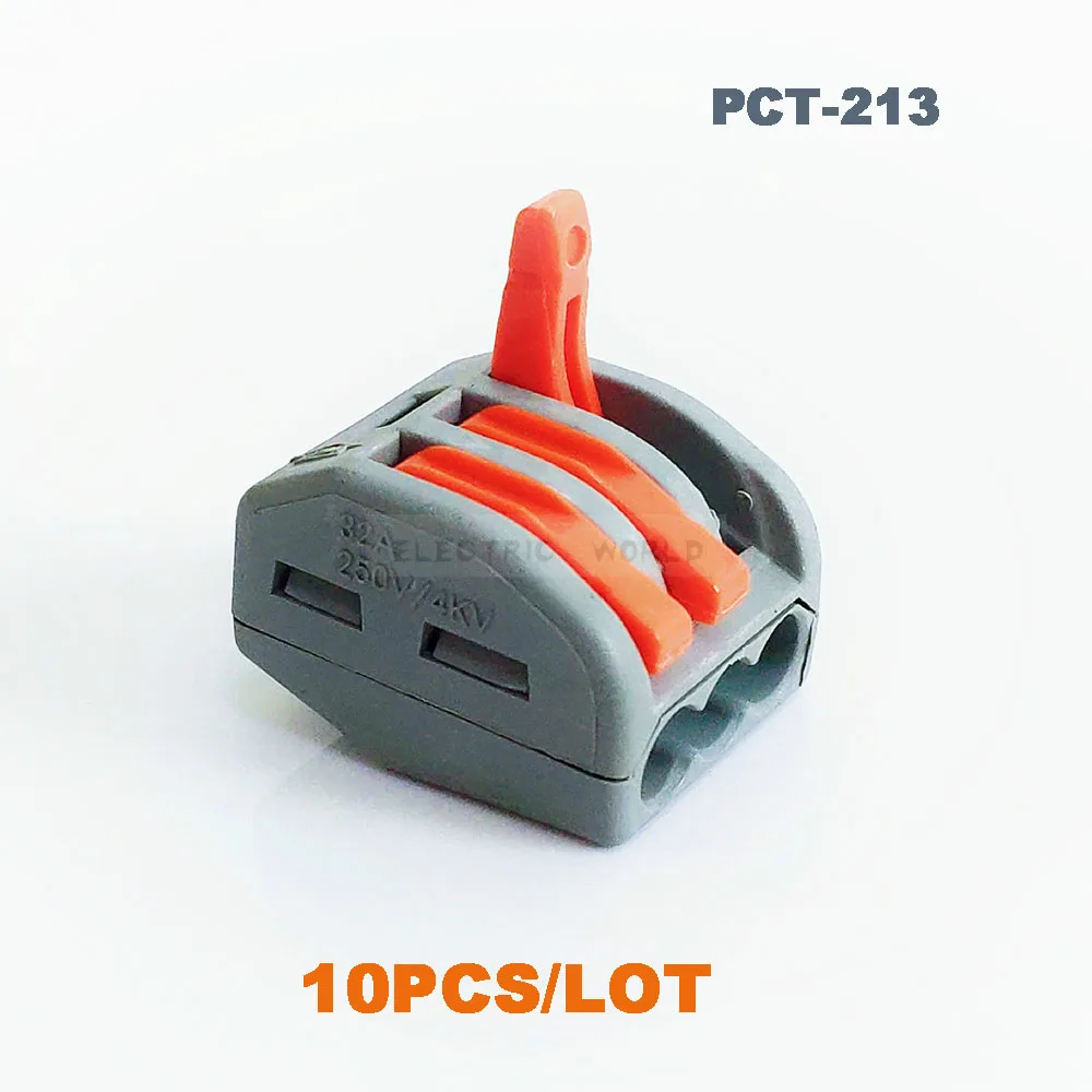 

Wire Connectors cable terminals block plug-in electrical connector PCT-213 cable connector new type Link waterproof connector