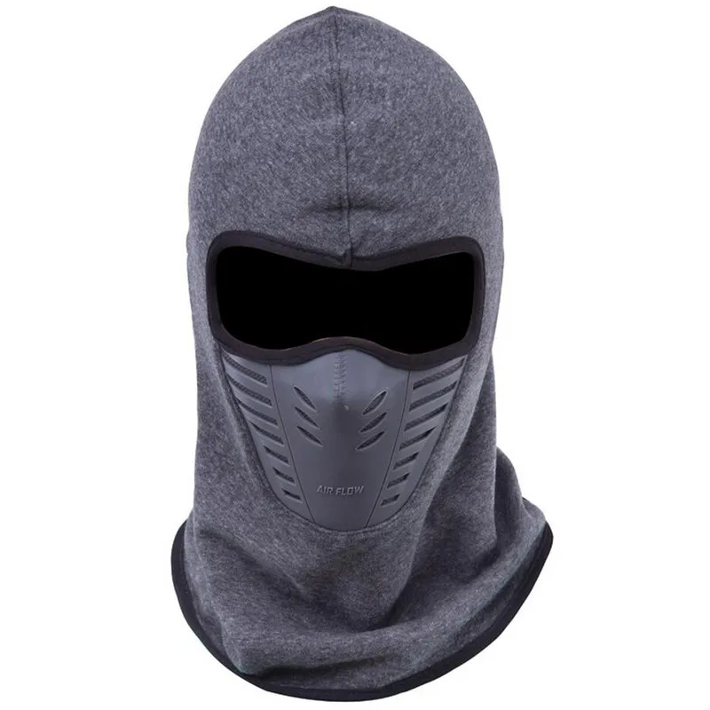 2019 Dust-proof Cycling Face Mask Windproof Winter Warmer Fleece Bike Full Face Scarf Mask Neck Bicycle Snowboard Ski Men M116