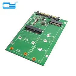 2 в 1 Combo Mini PCI-E 2 lane M.2 NGFF & mSATA SSD SATA 3.0 III адаптер конвертер pcba