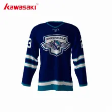 Kawasaki Custom Ice Hockey Barksdale Bombers Jersey Shirt Men’s Practice Sublimation Plus Size 4XL Youth Sports Hockey Jerseys