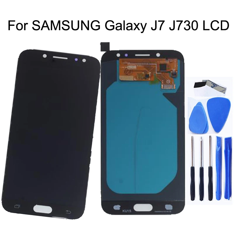 

5.5"AMOLED For SAMSUNG Galaxy J7 2017 LCD Display J730 J730f Touch Screen Digitizer Replacement For SAMSUNG Display J7 Pro J730f
