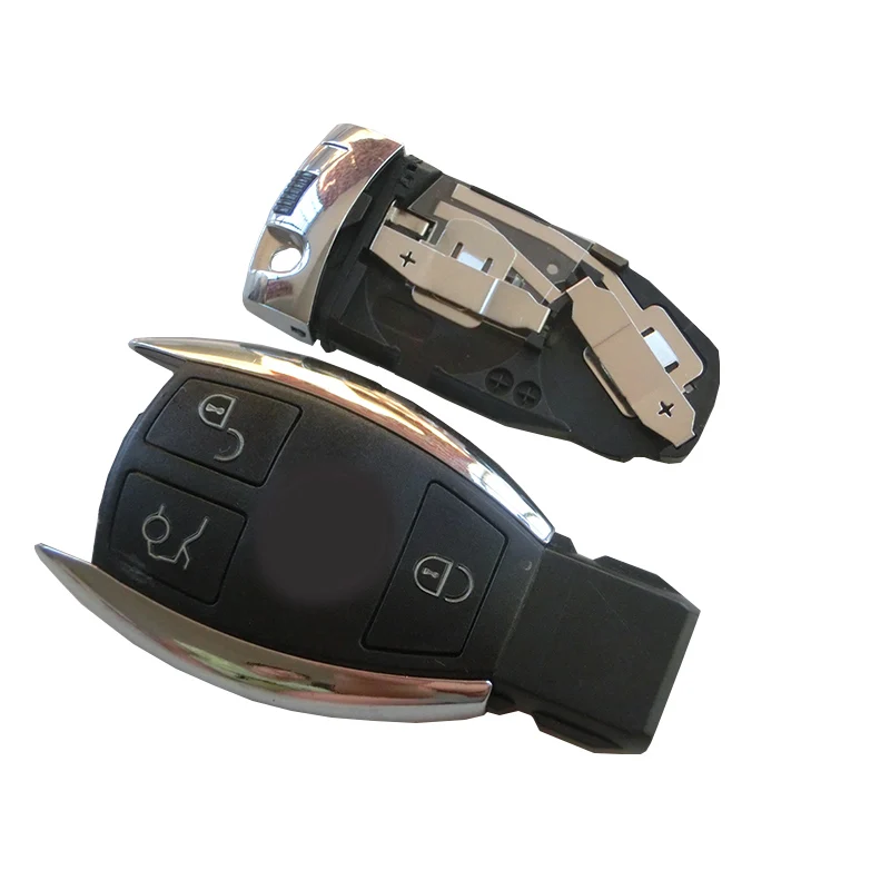 3 кнопки автомобиль Smart key shell дистанционного брелок-контроллер чехол для Mercedes Benz C E Class 2010 2011 2012 2013 оставлять para