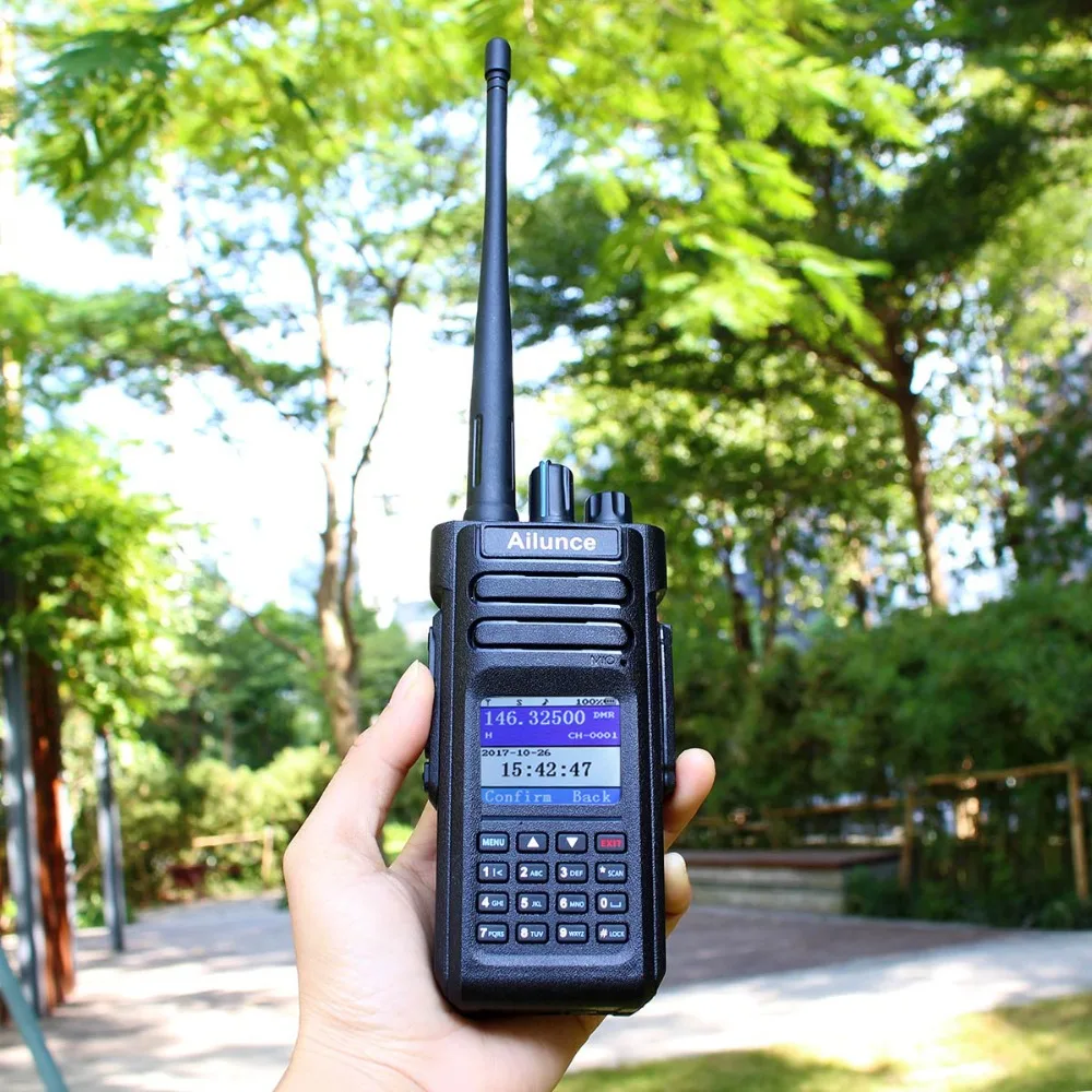 Retevis Ailunce HD1 Dual Band DMR Digital Walkie Talkie (GPS) 10W VHF UHF IP67 Waterproof  Ham Amateur Radio Station+Accessories Retevis Ailunce HD1 Dual Band DMR Digital Walkie Talkie (GPS) 10W VHF UHF IP67 Waterproof  Ham Amateur Radio Station+Accessories