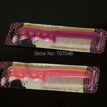 10 шт./лот Профессиональные пластиковые и металлические расчески для волос