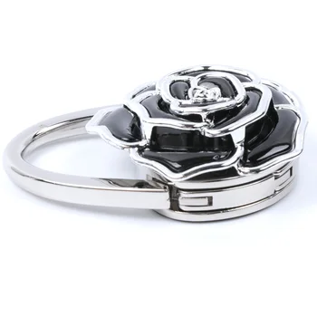 

Practical Flower Folding Purse Handbag Bag Accessories Table Hook Hanger Holder Bag Hook Bag Holder Gadgets Tool