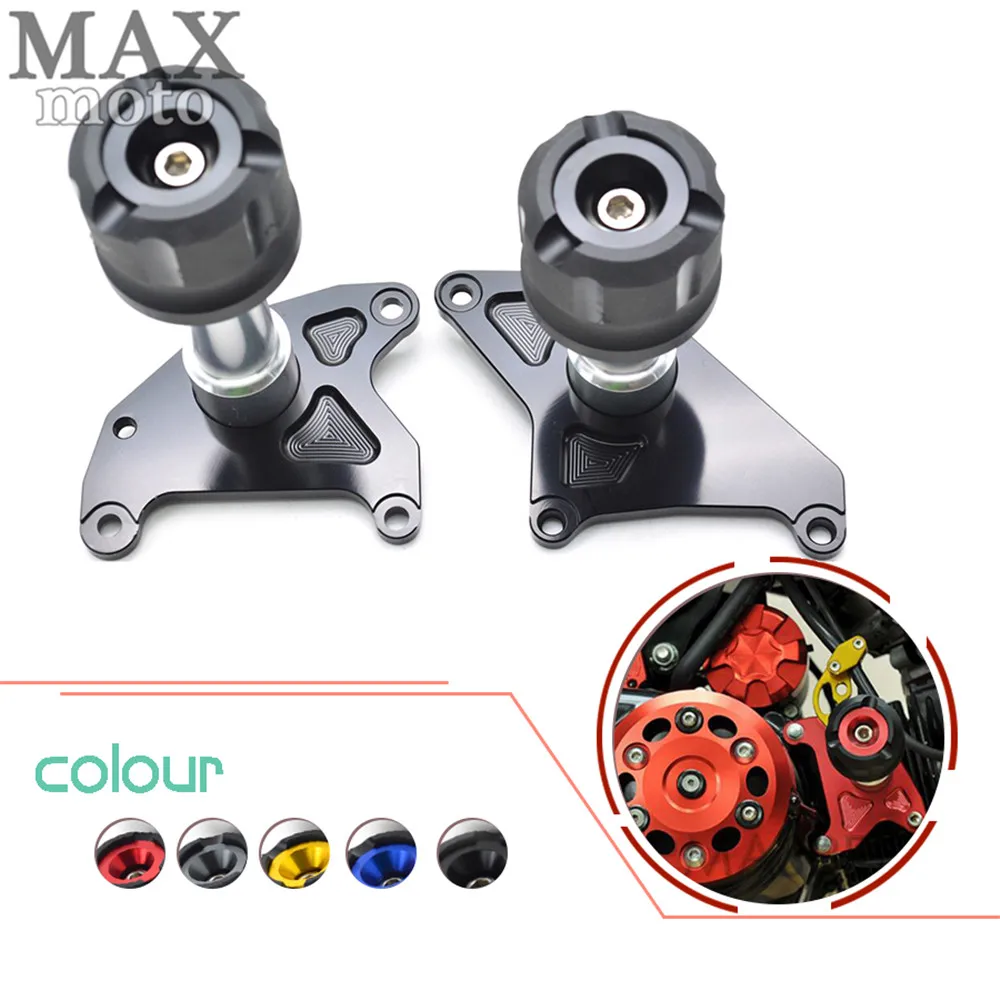 

1 pair 5 colors Motorcycle Frame Sliders Falling Protection Anti Crash Pad Spike FOR HONDA MSX125 MSX125SF 2013-2016