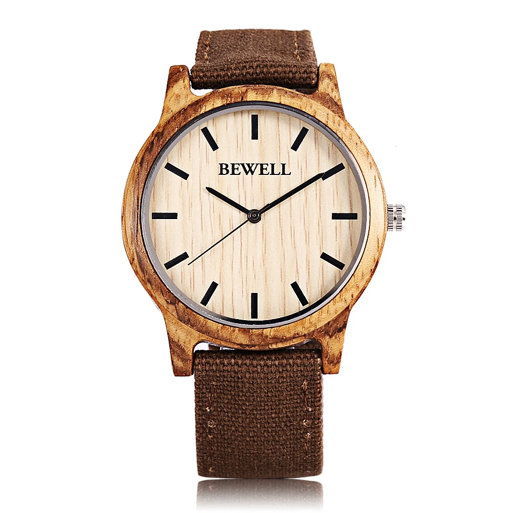 BEWELL 2018 хит продаж Спортивное платье повседневные часы из натурального дерева и