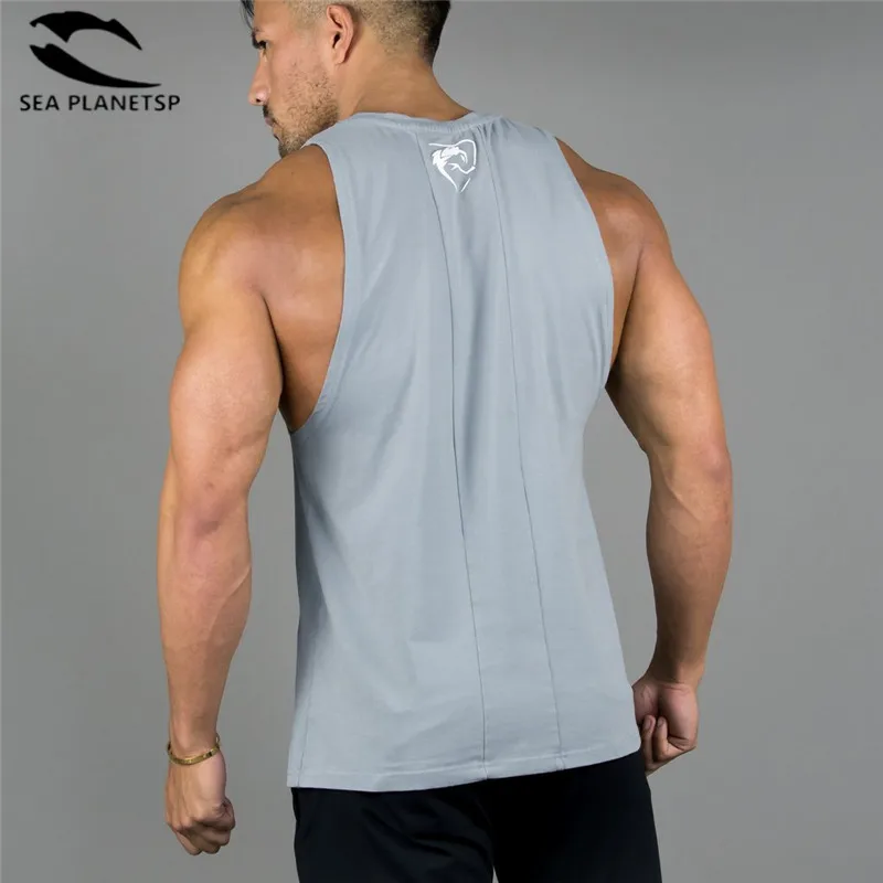 ALPHALETE 2019 New Gyms Tank Tops Bodybuilding Men Tank Top Sleeveless Shirts tees Muscle Men