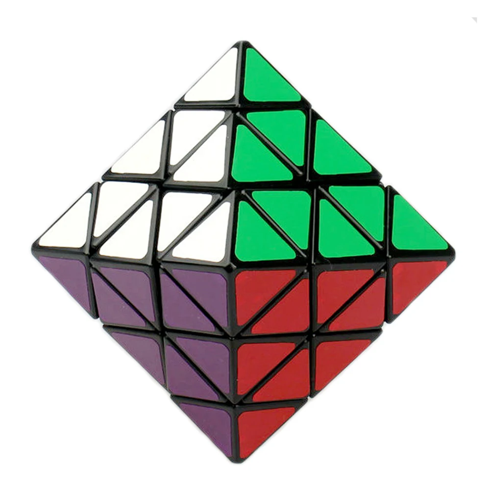 

Lanlan 8-Axis Octahedron Speed Magic Cube Puzzle Game Cubes Educational Toys For Children Kids Christmas Gift