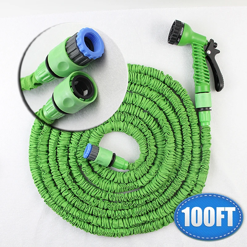 Retractable Garden Hose 100ft Expandable Magic Flexible Hose Water 30m Retractable Garden Hose 100ft Expandable Magic Flexible Hose Water 30m