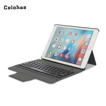 

Bluetooth 3.0 Mini Keyboard Rechargeable Keypad PU Leather Stand Case for iPad 2 3 4 mini 1 2 3 air / air2 9.7" Pro 10.5 inch