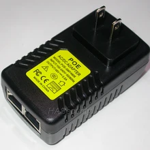Инжектор питания POE для IP сетевой камеры вход AC100-240V/выход DC48V средний диапазон 4/5(+) 7/8(-) 0.5A(макс