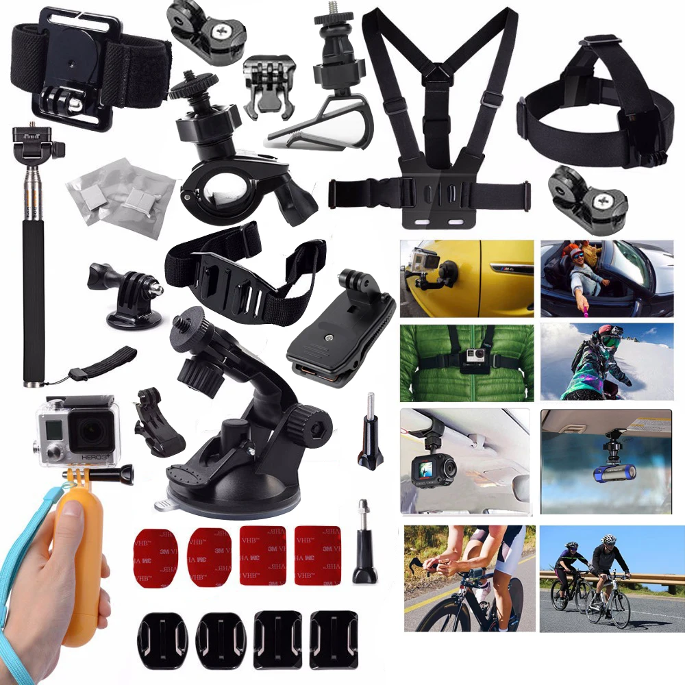 Gopro/Ion Air Pro accessories Set for Sony Action cam HDR AS15 AS20