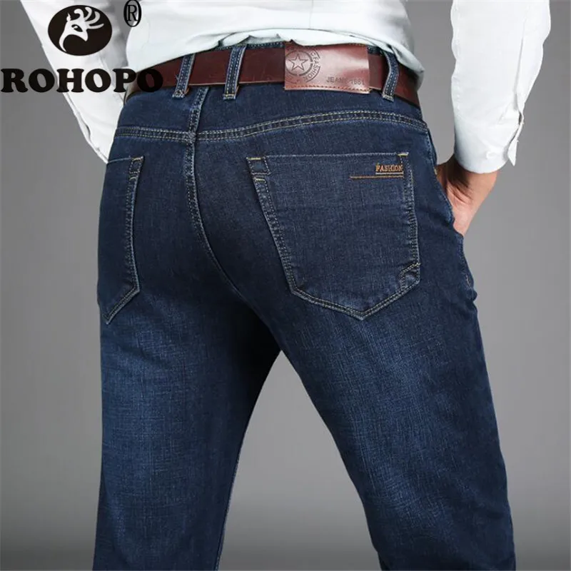 

Spring Thick Plaid Denim Trousers Military Mans Sportswear Cowboy Bottoms Mid Waist Mans Jeans Pants Russian Men jogger jeans