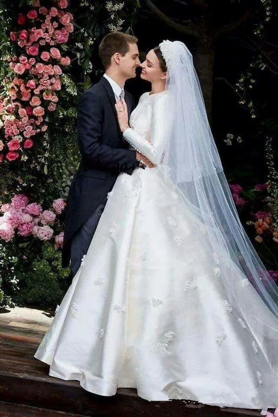 miranda-kerr-wedding-dresses-with-long-sleeve-2019-modest-jewel-muslim-middle-east-3d-floral-matte-stain-princess-church-royal-wedding-gown (2)_副本