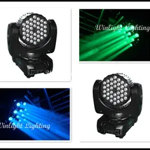 8 шт./лот) Высокое качество 8 шт./лот 36*5 Вт RGBW диодный луч движущийся головной свет светодиодный движущийся головной свет для сценического освещения