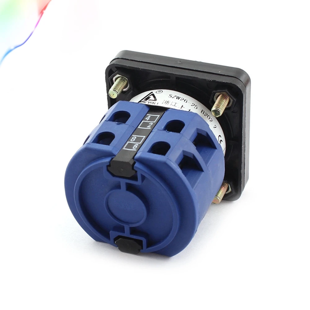 AC 660V 25A 2 полюсный ВКЛ ВЫКЛ с мгновенным управлением поворотный кулачковый