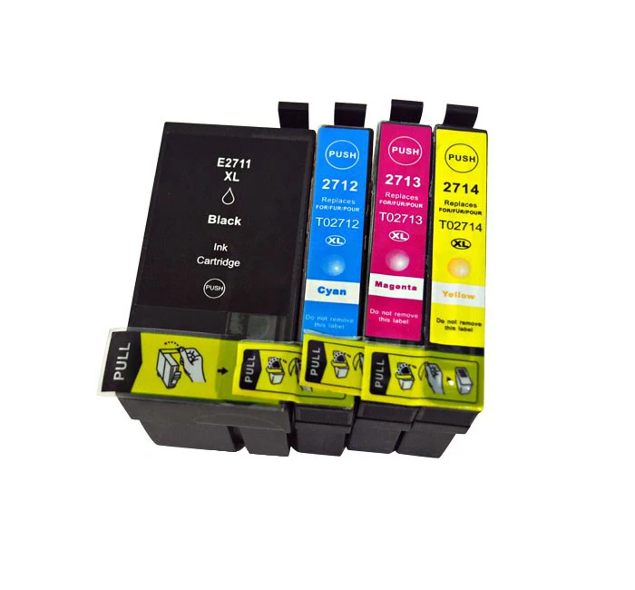 

1Set for Epson T2711 Ink cartridge For Epson WorkForce 7110 7610 7620 3620 3820 3640 3640D 7110DTW 7610DWF 7620D Printer ink