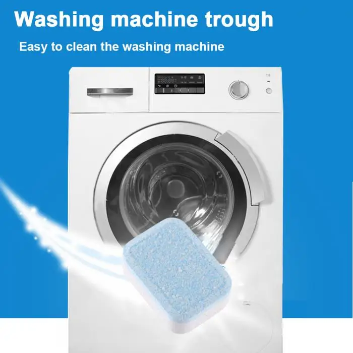 1/5/10/50 Pcs Washer Cleaner Tablets Concentrated Detergent for Washing Machine XB 66