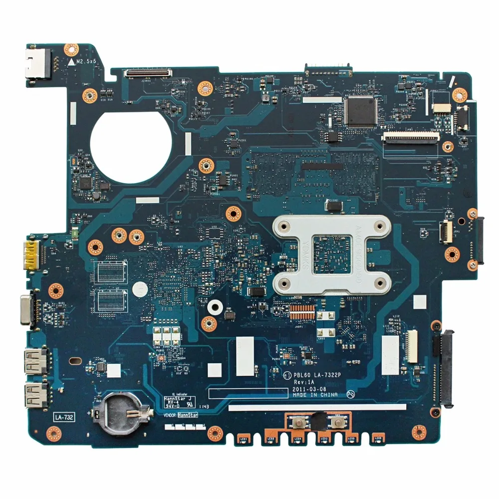 Материнская плата X53U PBL60 материнская для ASUS K53U X53B K53B X53BY X53BR ноутбука бесплатная