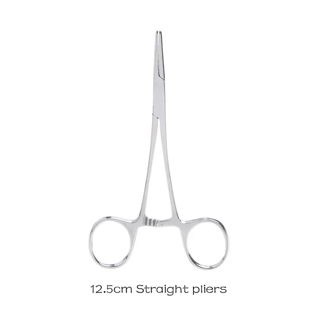 XUJJA Pet Dog Cat Forceps Hamostaticbar Ear Cleaning Straight Clamp 14cm