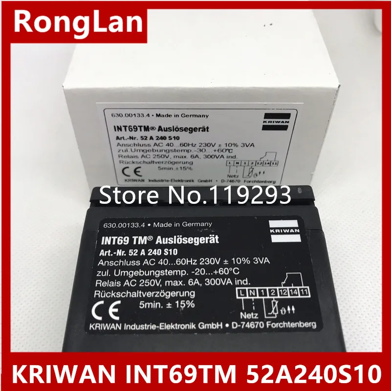[BELLA] Man KRIWAN INT69TM 52A240S10 52A240S52 Corey Copeland модуль контроля защиты компрессора (в