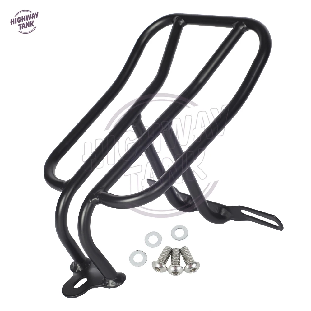 Buy Black Motorcycle Fender Luggage Rack case for