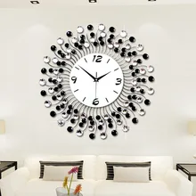 Large Fashion Creative 3D Electronic font b Wall b font font b Clock b font Iron