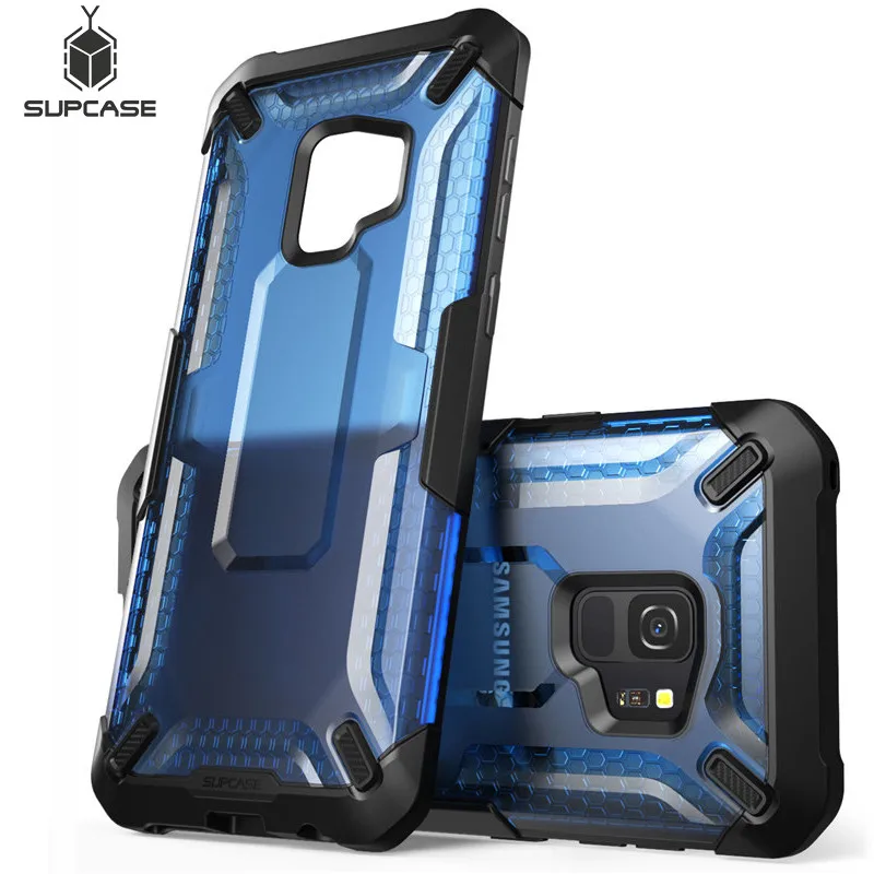 Для Samsung Galaxy S9 чехол SUPCASE серия Единорог Жук Премиум Гибридный ТПУ бампер + PC