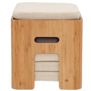 

Creative Furniture Bamboo Japanese Tatami Small Coffee Table Multifunctional Storage Storage Stool Storage Coffee Table Stoo