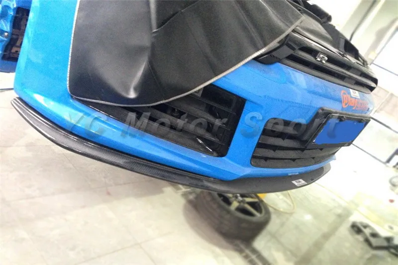 2009-2013 VW Scirocco R Racing Style  Front Lip CF (12)
