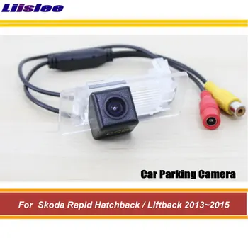 

Car Rearview Park Camera For Skoda Rapid Hatchback/Liftback 2013 2014 2015 Reverse Reversing Camera AUTO HD SONY CCD III CAM