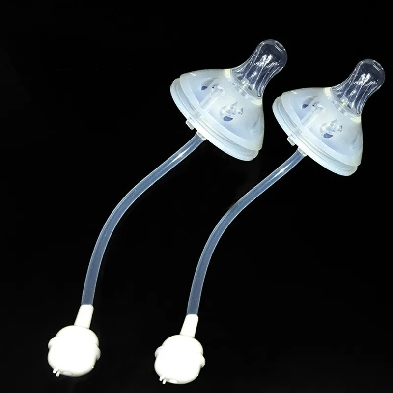 Babys S L Size Wide Mouth Silicone Breast Milk Nipple Feeding Bottle