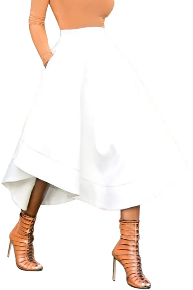 White-Making-Waves-High-Waist-Midi-Skirt-LC65059-1-1