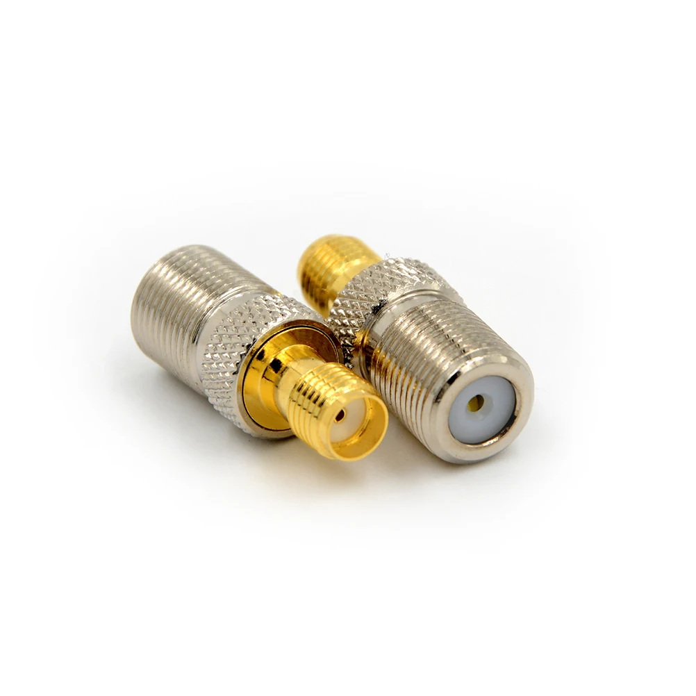 1Pcs F Type Female Jack To Sma Plug Straight Rf Coax Adapter F To Convertor F To Connector huismerk kopen in de aanbieding 1Pcs F Type Female Jack To Sma Plug Straight Rf Coax Adapter F To Convertor F To Connector huismerk kopen in de aanbieding