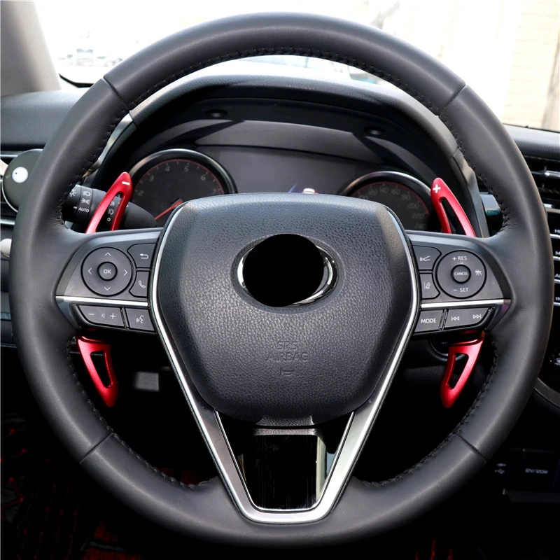 

For toyota camry 2018 accessories Steering Wheel Shift Paddle 2018 Eight generation Camry Interior Refit Decoration