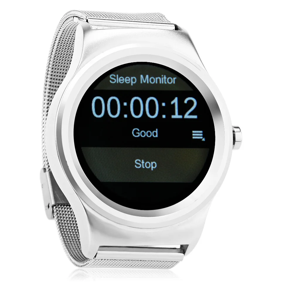 

SMAWATCH SMA-R Bluetooth Wristband Sleep Heart Rate Monitor Pedometer Smart Watch Dual Waterproof