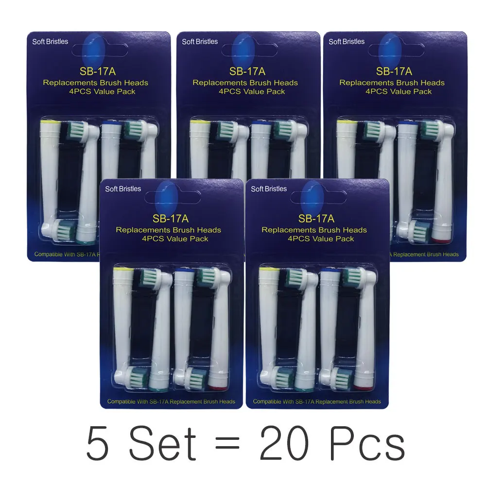 20 шт. сменные головки для зубной щетки Braun Oral B | Бытовая техника