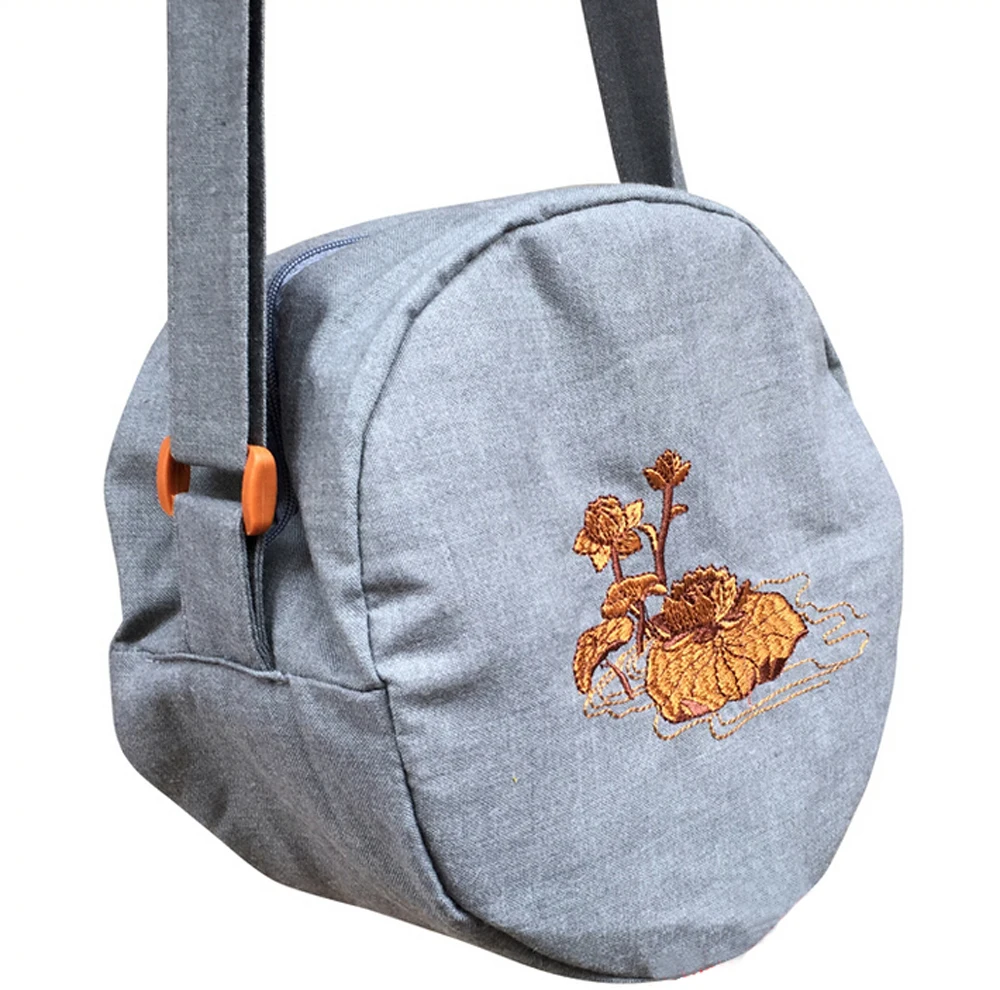 

High Quality Unisex Monk Buddha Lay Shoulder Bags Sling Alms Bowl Bag Buddhism Cotton Bags