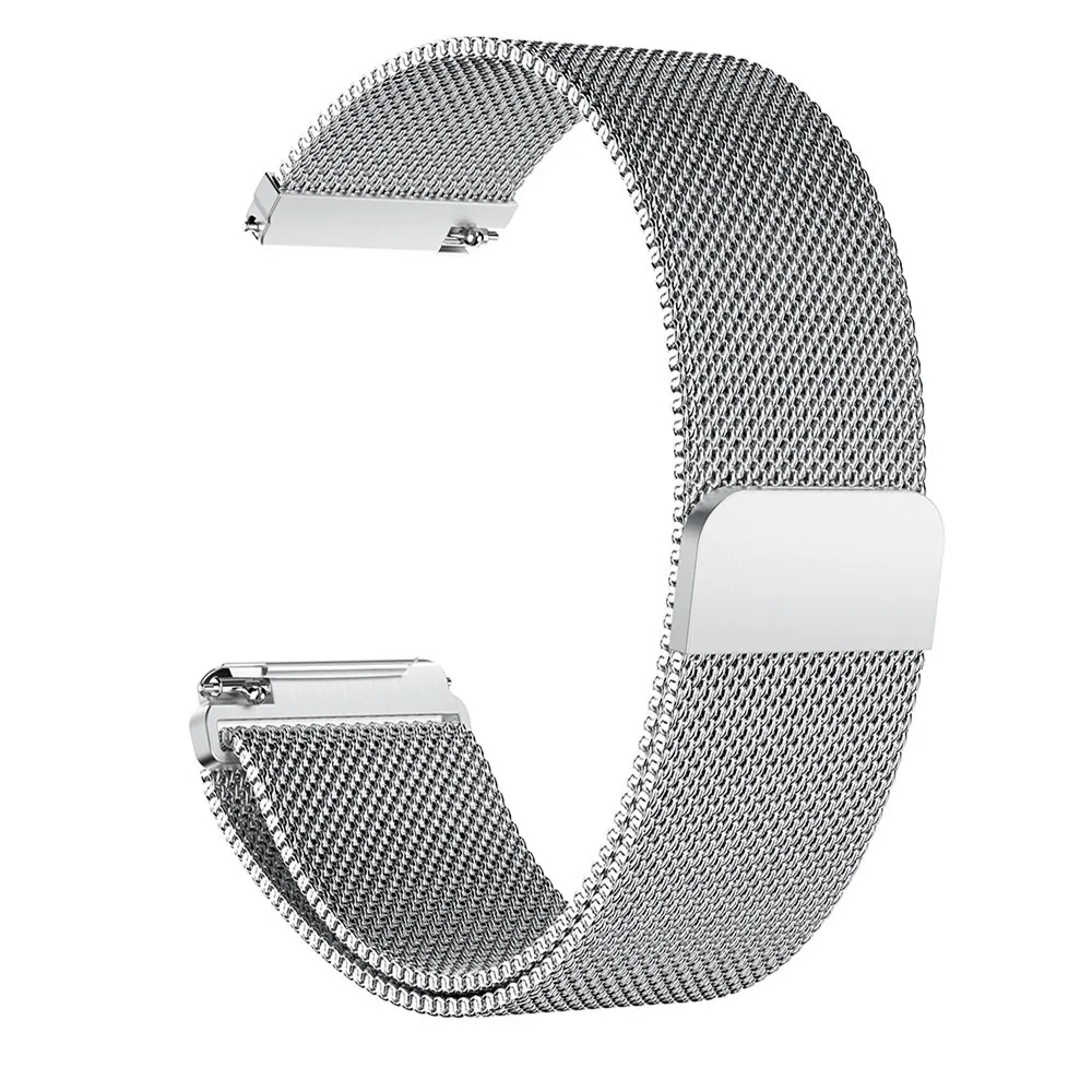 HeroIand Нержавеющая сталь сетка Миланская Магнитная Петля ремешок на запястье для Fitbit Versa Смарт часы ремешок для наручных часов