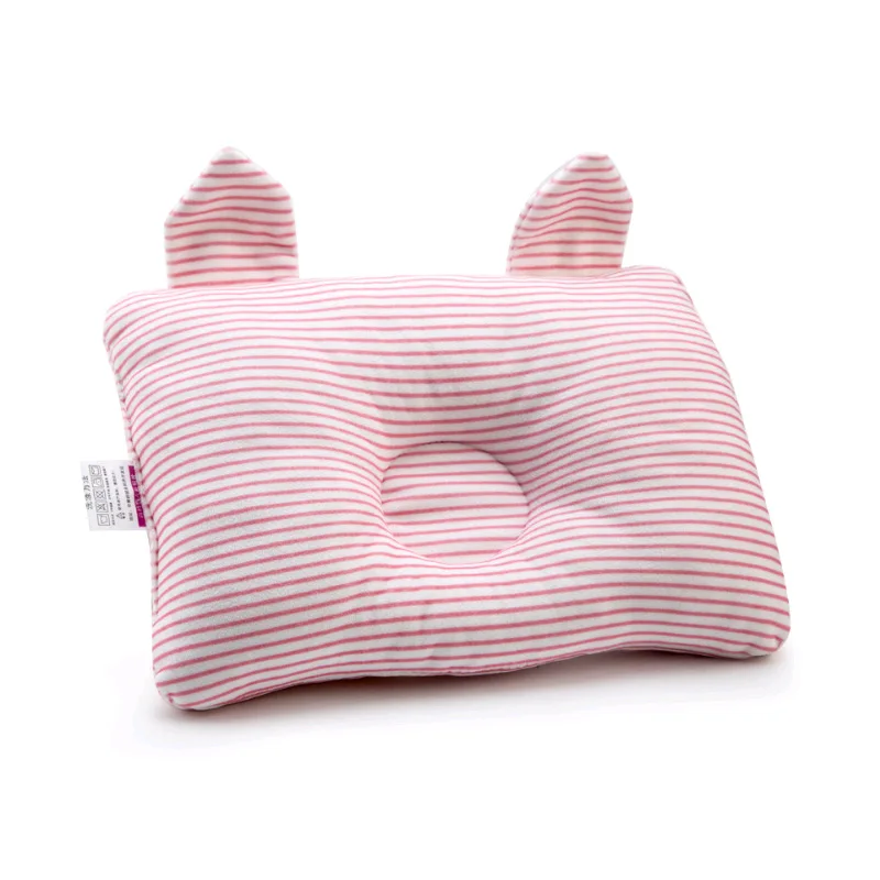 Breathable Baby Shaping Pillow Newborn 100 Cotton Toddler Sleep