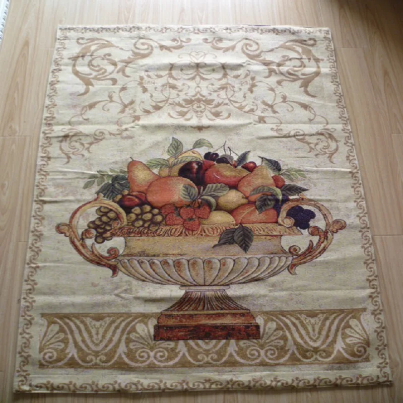 138*87 см Изысканный свадебный подарок жаккардовая ткань домашняя текстильная отделка хлопок настенные вешалки Картина Европейский ковер на стену с рисунком