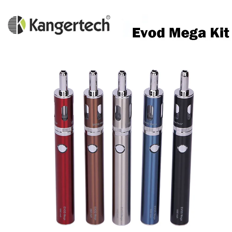 

Kangertech EVOD mega kit with 1900mAh Kangertech e cigarette Evod Mega Battery with Evod Mega Atomizer 2.5ml