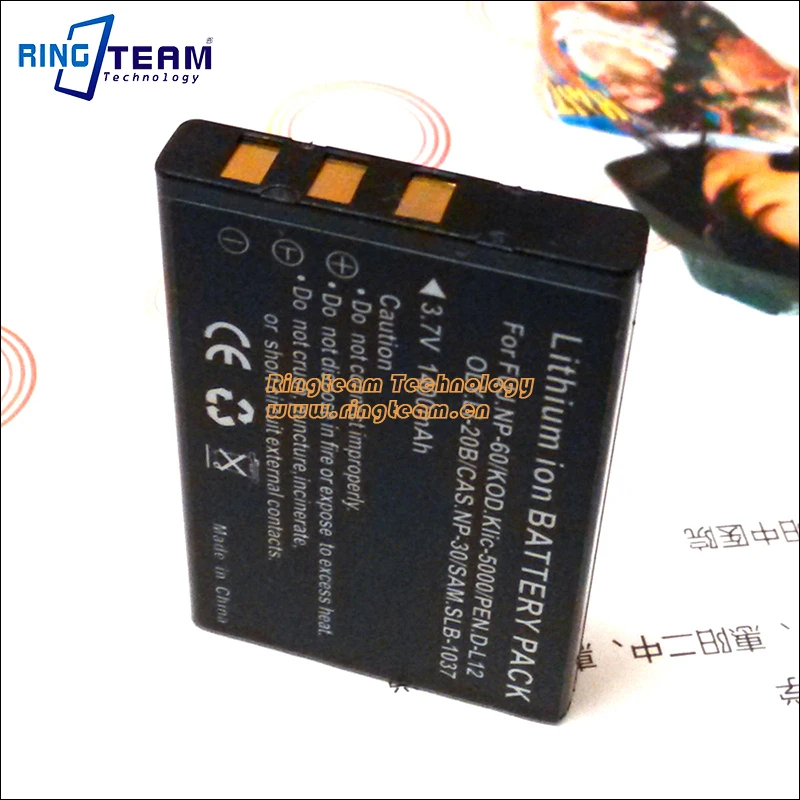 Аккумуляторная батарея K5000 для Kodak Camera EasyShare One DX7590 DX7630 LS420 LS433 LS443 LS633 LS743 LS753 Z730