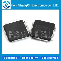 10 шт./лот STM32F103RET6 STM32F10 микроконтроллер чип LQFP-64