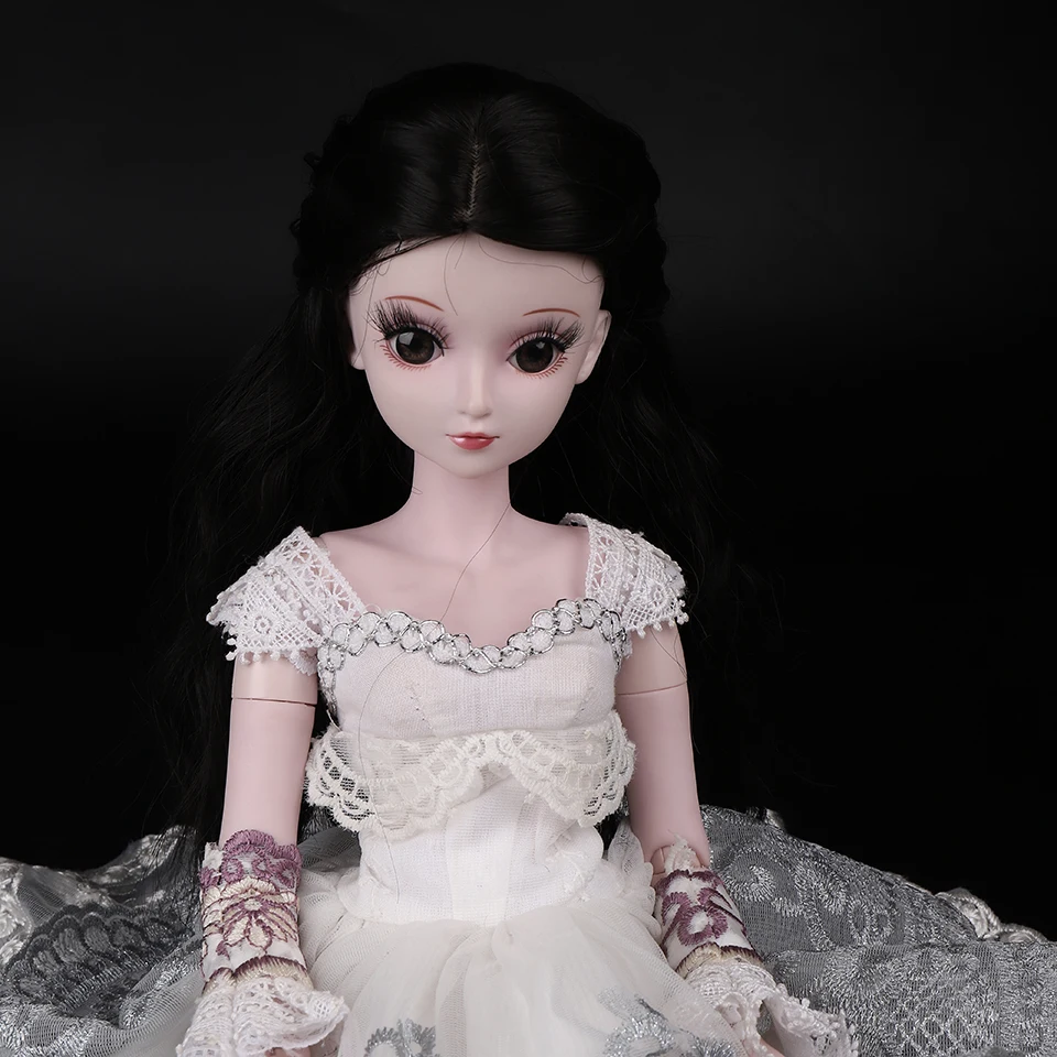 Cataleya 1/3 1/4 BJD волосы высокая температура длинные серые прямые и Курчавый BJD парик SD для BJD куклы