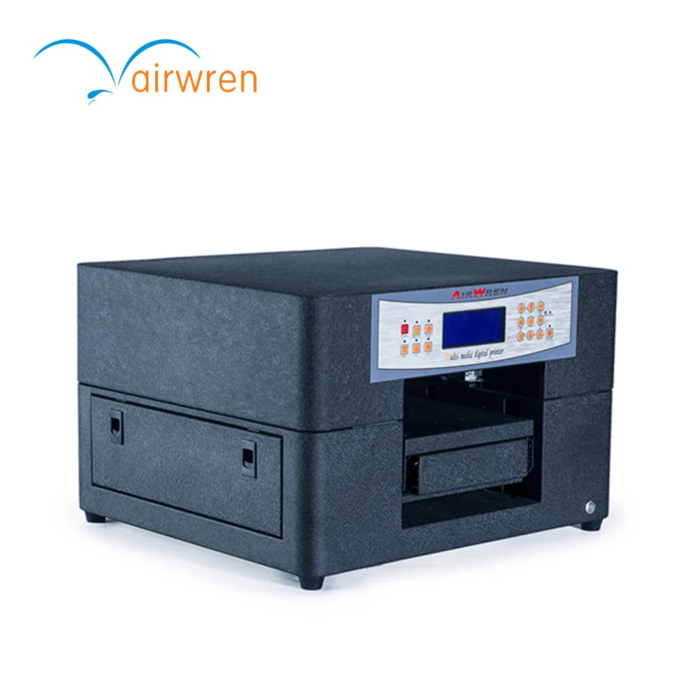 Best Offers Promotion Price A4 UV Printer Digital Printing Machine Directly Print On Pen Card Leather