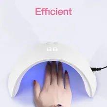Переносной УФ-светильник USB Сушилка для ногтей 27 Вт фототерапия лак для ногтей быстрое сушильное устройство светодиодный светильник отверждения УФ светодиодный сушка для гель-лака с таймером 60 S/90 S машина