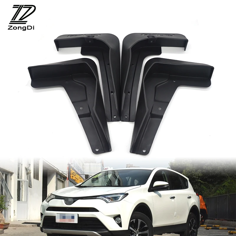 Автомобильные передние и задние брызговики ZD для Toyota RAV4 2006 2012 Facelift модели 2016 2017